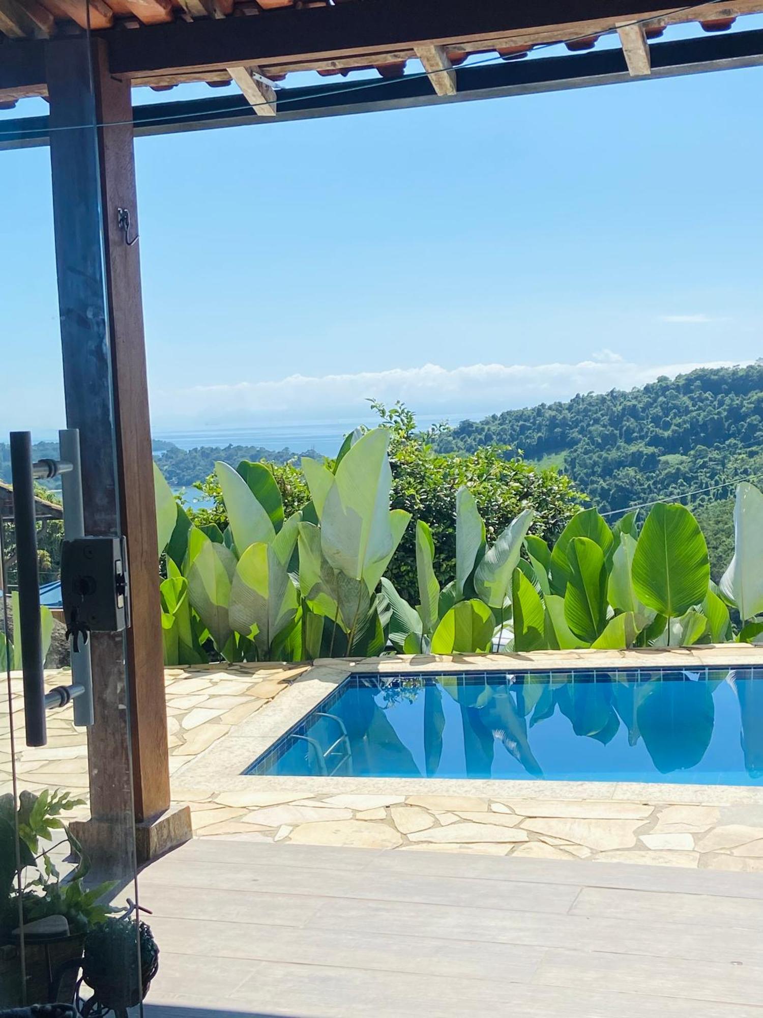 Casa Em Paraty, Piscina Com Vista Para O Mar Exterior foto